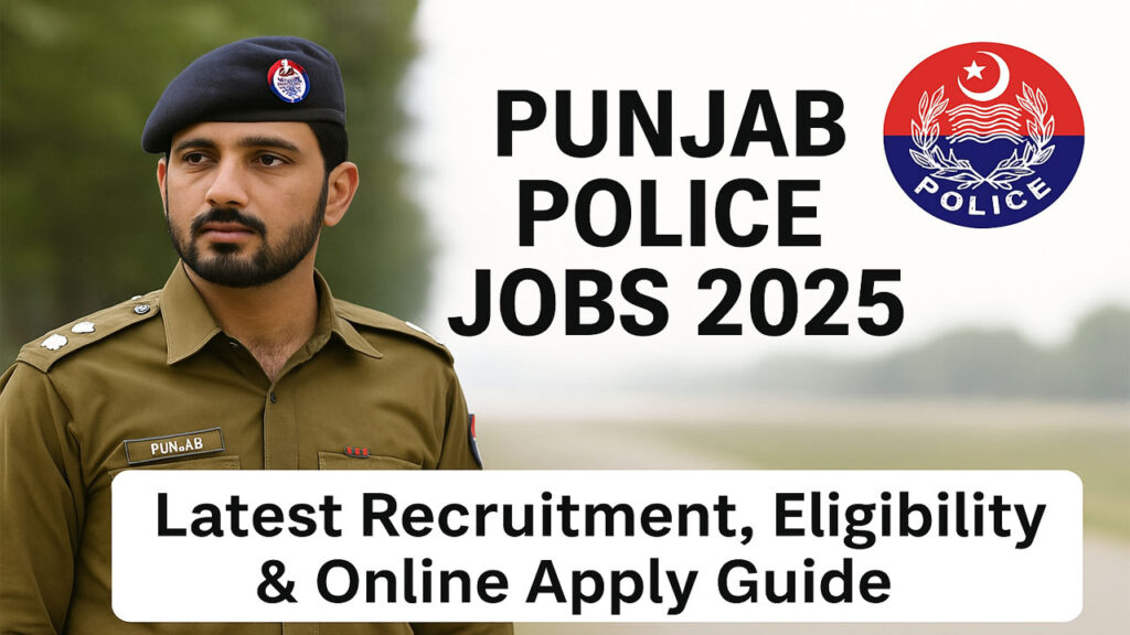 Punjab Police Jobs 2025 | Latest Recruitments