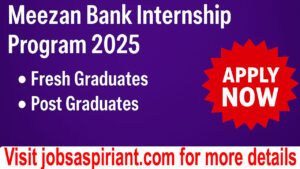 Meezan Bank Internship 2025 | Apply Now for Meezanship Program