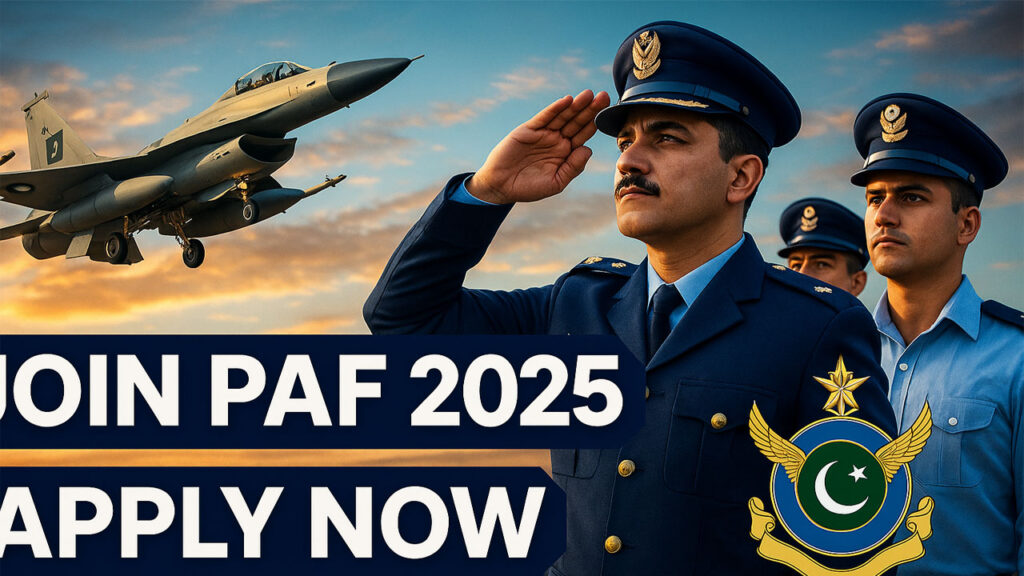 Pakistan Air Force PAF Jobs 2025 - Apply now